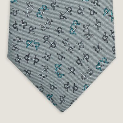 Out of the box tie - Grey | Hermès USA
